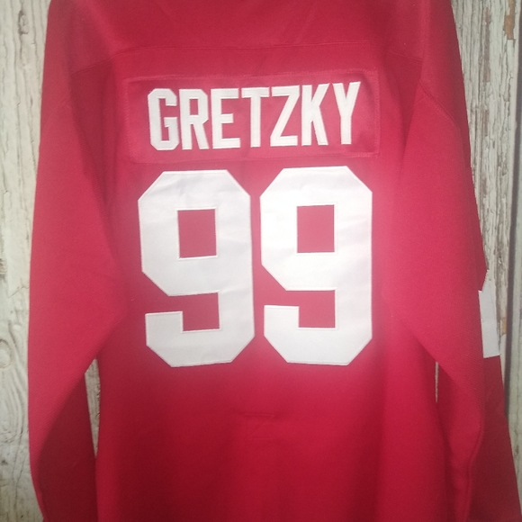 Wayne Gretzky #99 Retro Labatt Canada Cup Embroidered Hockey Jersey XL - Picture 2 of 7